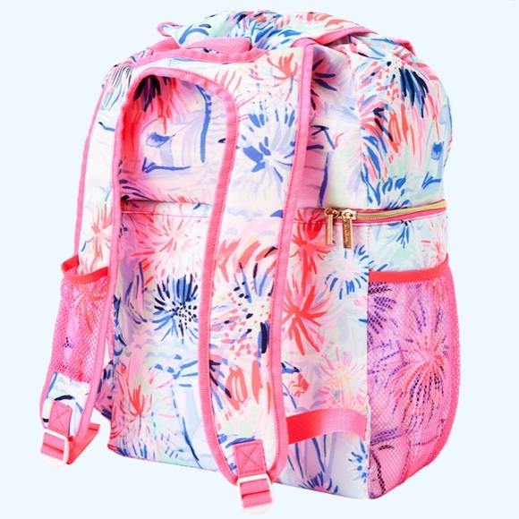SOLD❌NWT Lilly Pulitzer Cooler Backpack Shinin Sea - Picture 4 of 10